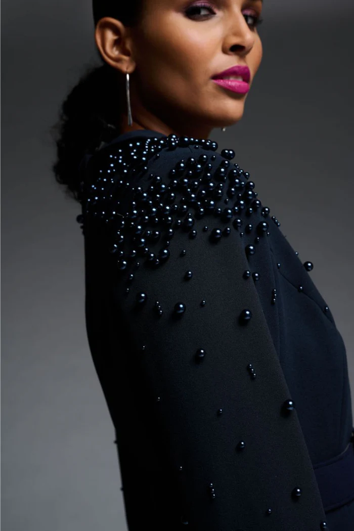 Embellished Belted Dress - Image 5
