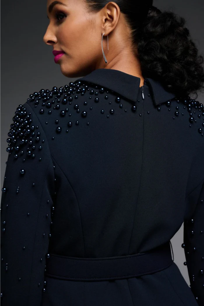 Embellished Belted Dress - Image 6