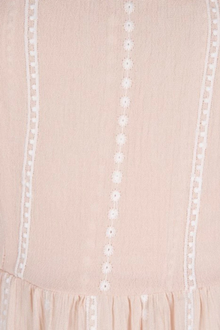 Embroidered Crinkle Dress - Image 3