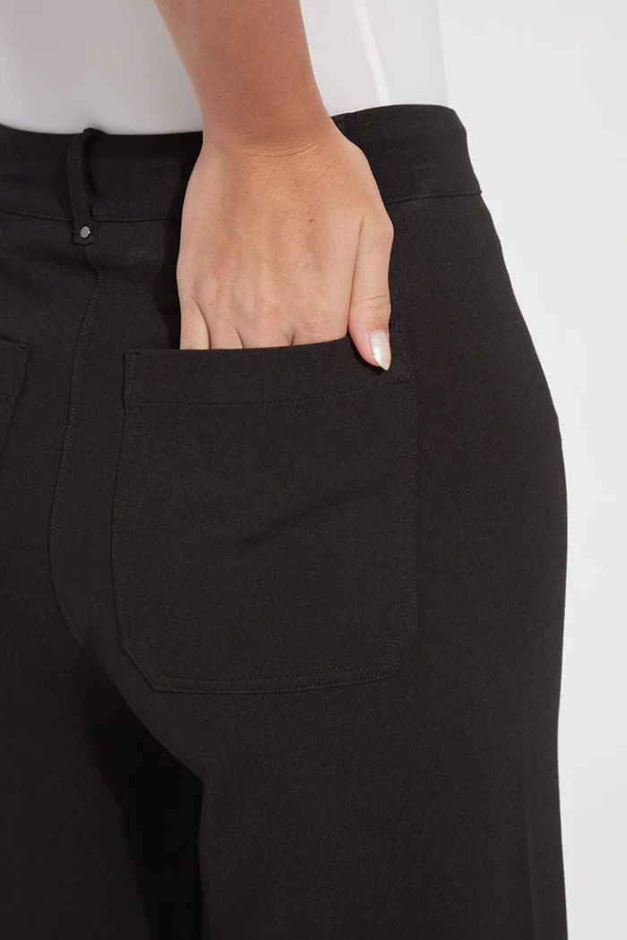 Erin Wide Leg Ponte Pant - Image 10