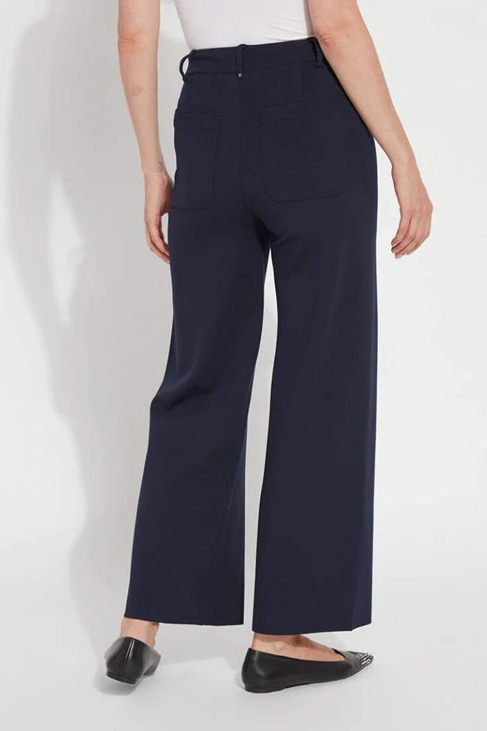 Erin Wide Leg Ponte Pant - Image 3