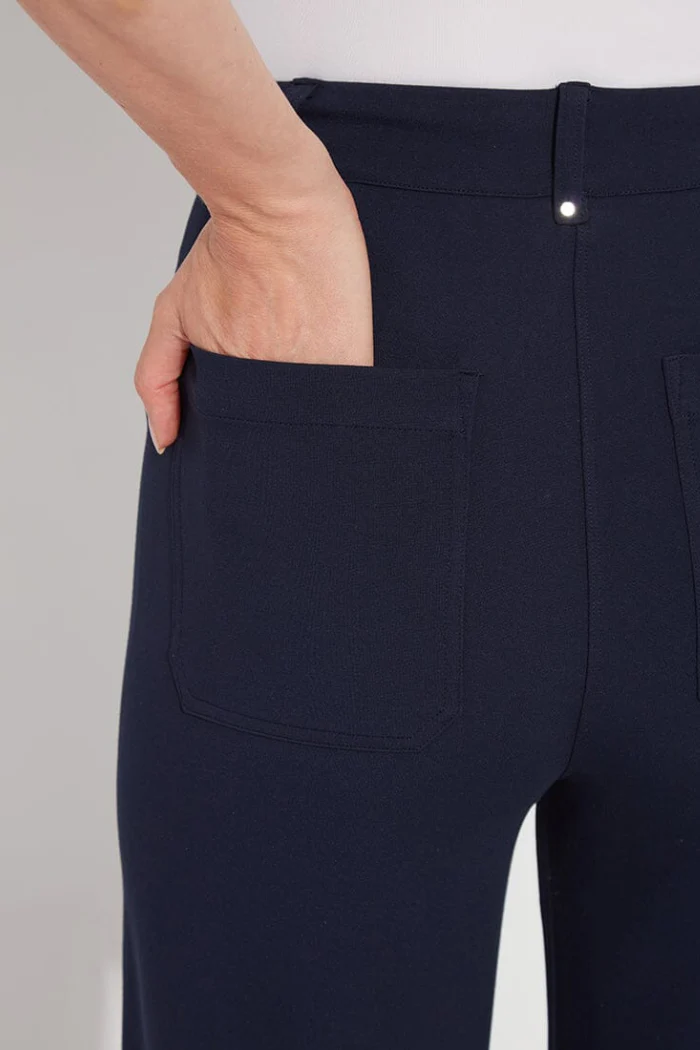 Erin Wide Leg Ponte Pant - Image 6