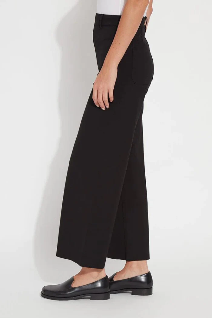 Erin Wide Leg Ponte Pant - Image 8