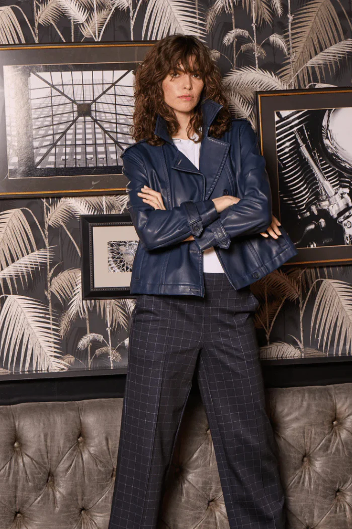 Evonne Oversized Cropped Trench Coat