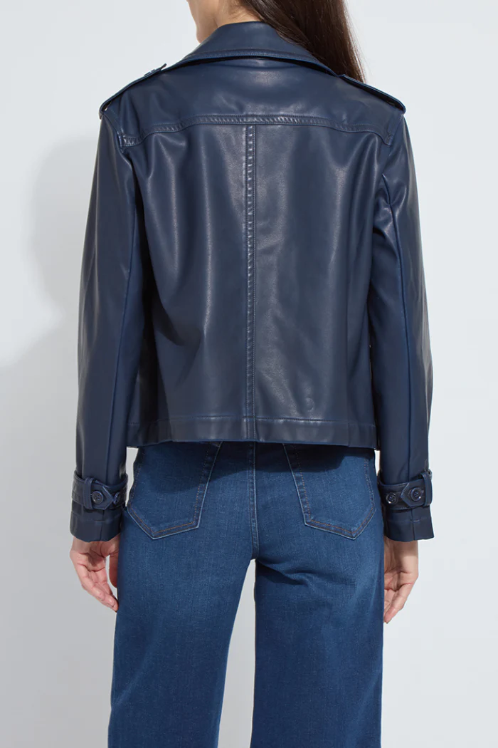 Evonne Oversized Cropped Trench Coat - Image 4