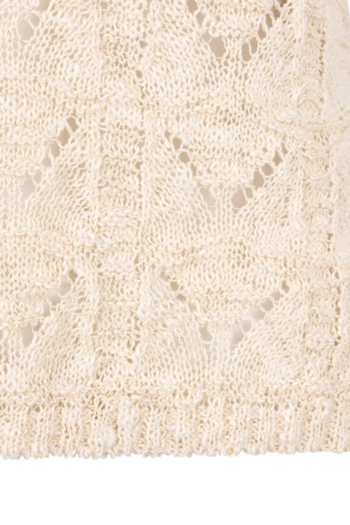 Fancy Knit Top - Light Sand - Image 5