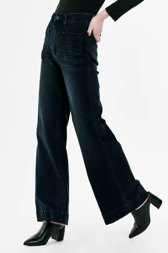 Fiona Super High Rise Wide Leg Jeans - Image 2