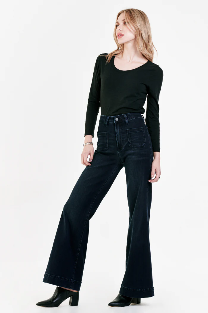 Fiona Super High Rise Wide Leg Jeans - Image 4