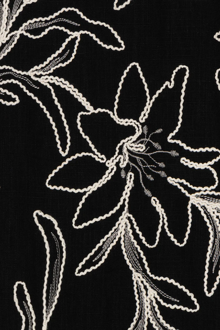 Floral Embroidered Dress - Image 6