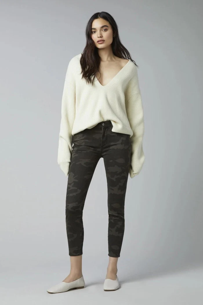 Florence Skinny Mid Rise Instasculpt Camo - Image 3