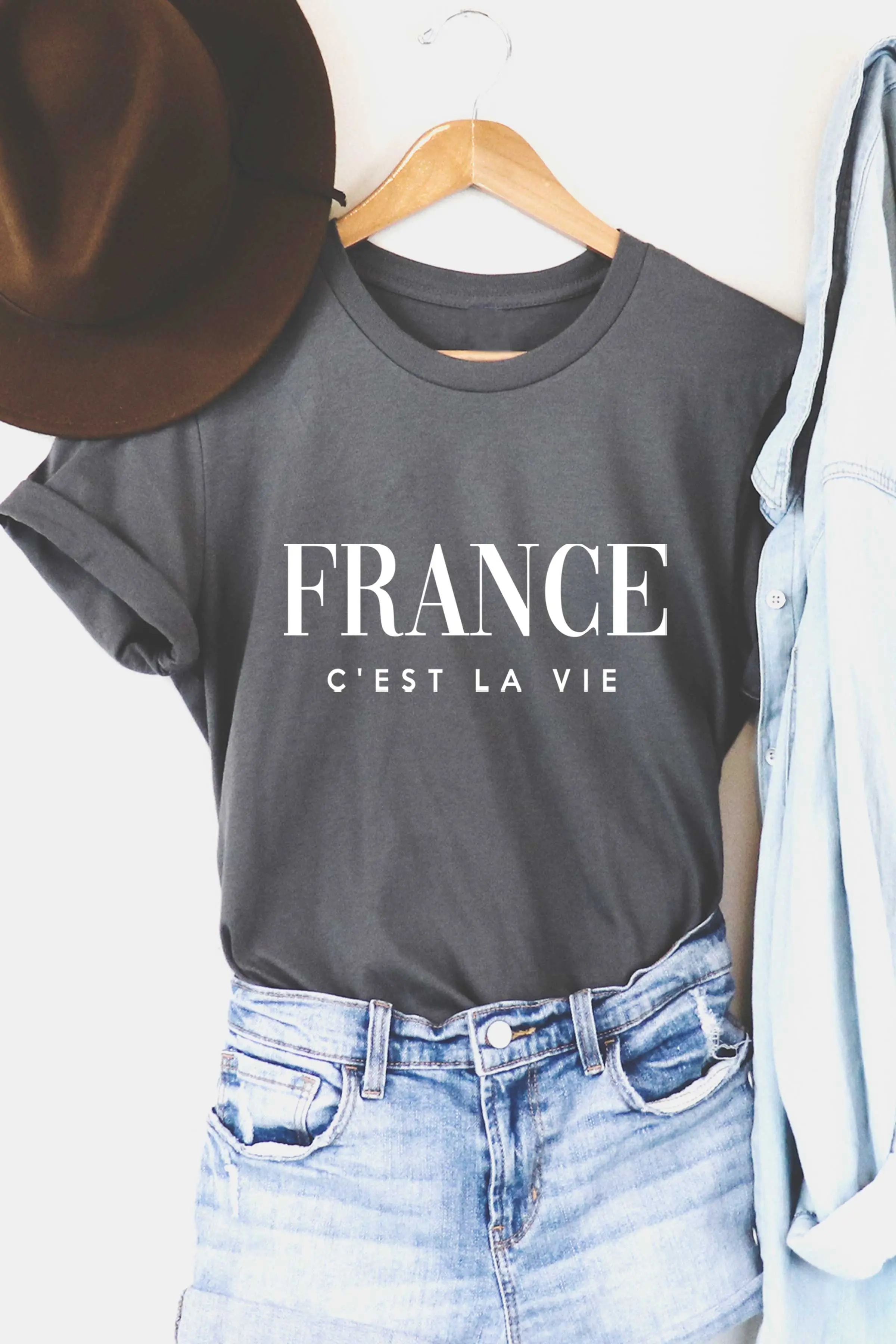 France C'est La Vie T-shirt - Image 3