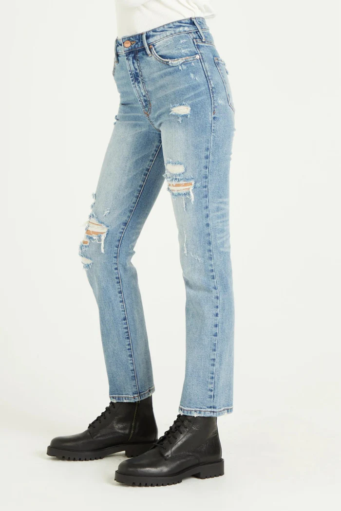 Frankie Distressed Straight Legs - Image 3