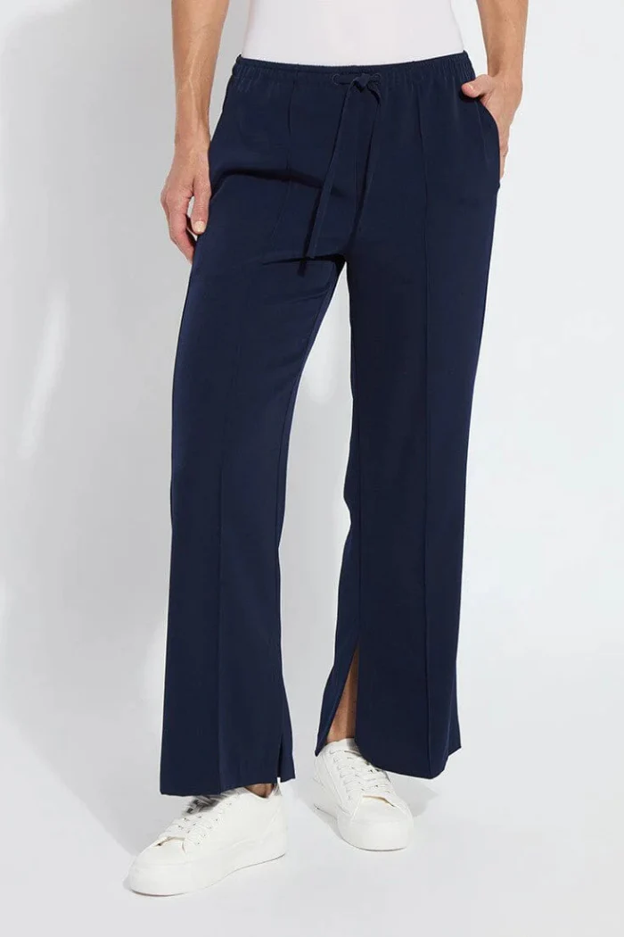 Genevieve Drawstring Trouser - True Navy