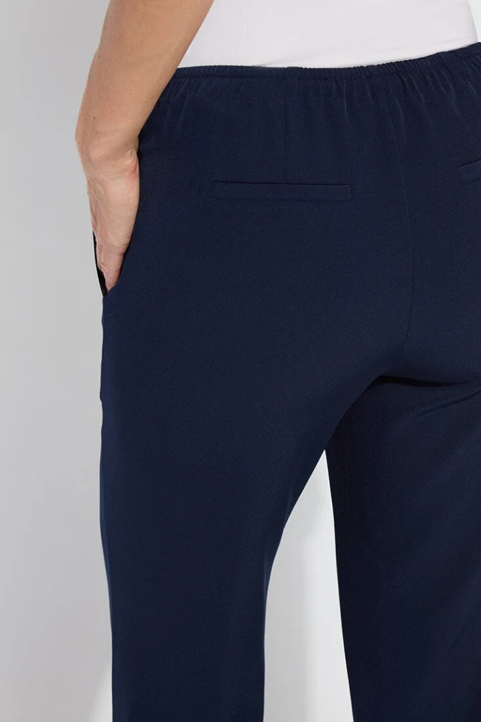 Genevieve Drawstring Trouser - True Navy - Image 6