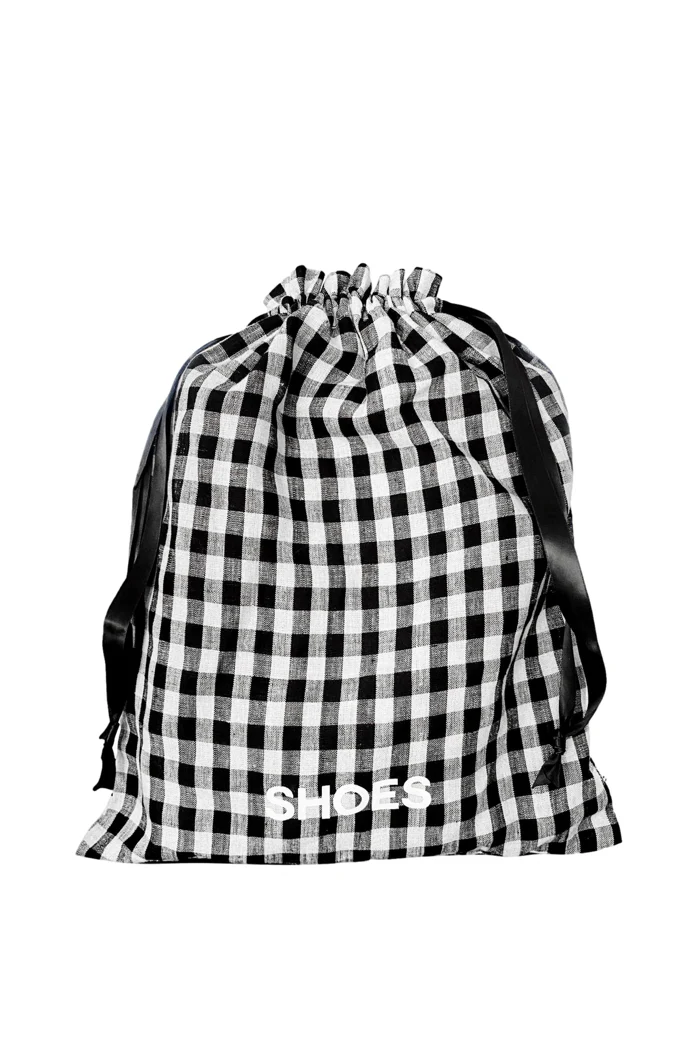 Bag-All Gingham 5-Piece Travel Packing Set | Chic Luggage Organizers - Image 3