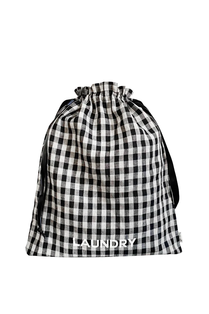 Bag-All Gingham 5-Piece Travel Packing Set | Chic Luggage Organizers - Image 4