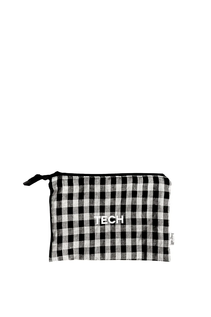 Bag-All Gingham 5-Piece Travel Packing Set | Chic Luggage Organizers - Image 6