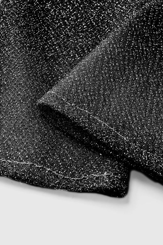 Glitter Mesh Elbow Length Gloves - Image 3