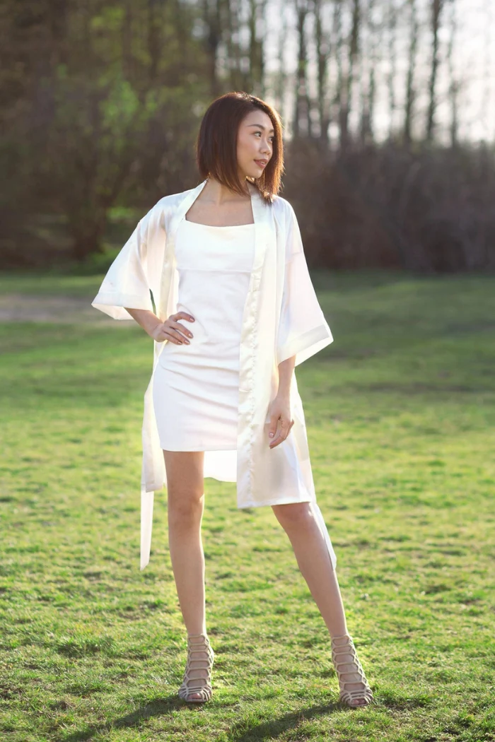 Satin Bridal Robe - Image 4