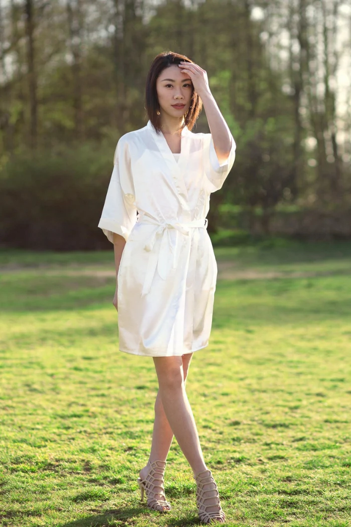 Satin Bridal Robe - Image 5