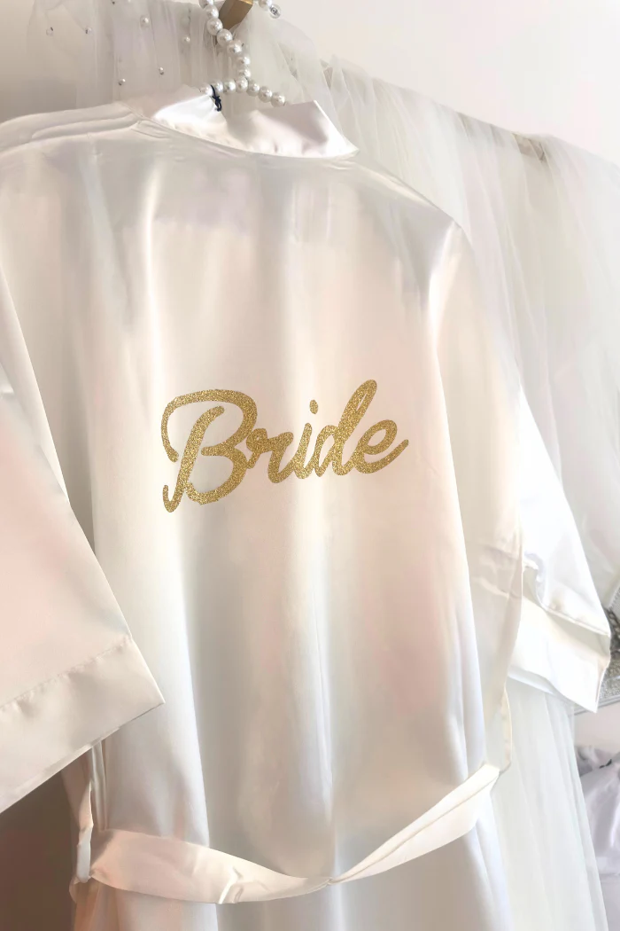 Satin Bridal Robe - Image 8
