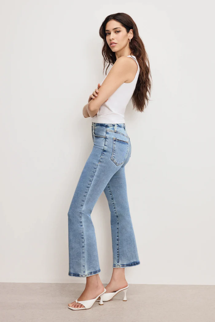 Good Legs Crop Mini Boot Jeans - Image 2