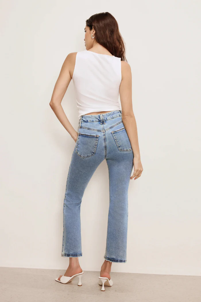 Good Legs Crop Mini Boot Jeans - Image 3