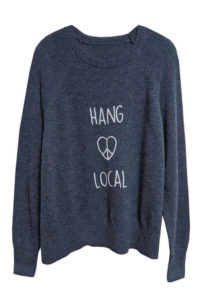 Hang Local Cashmere Crew - Image 2