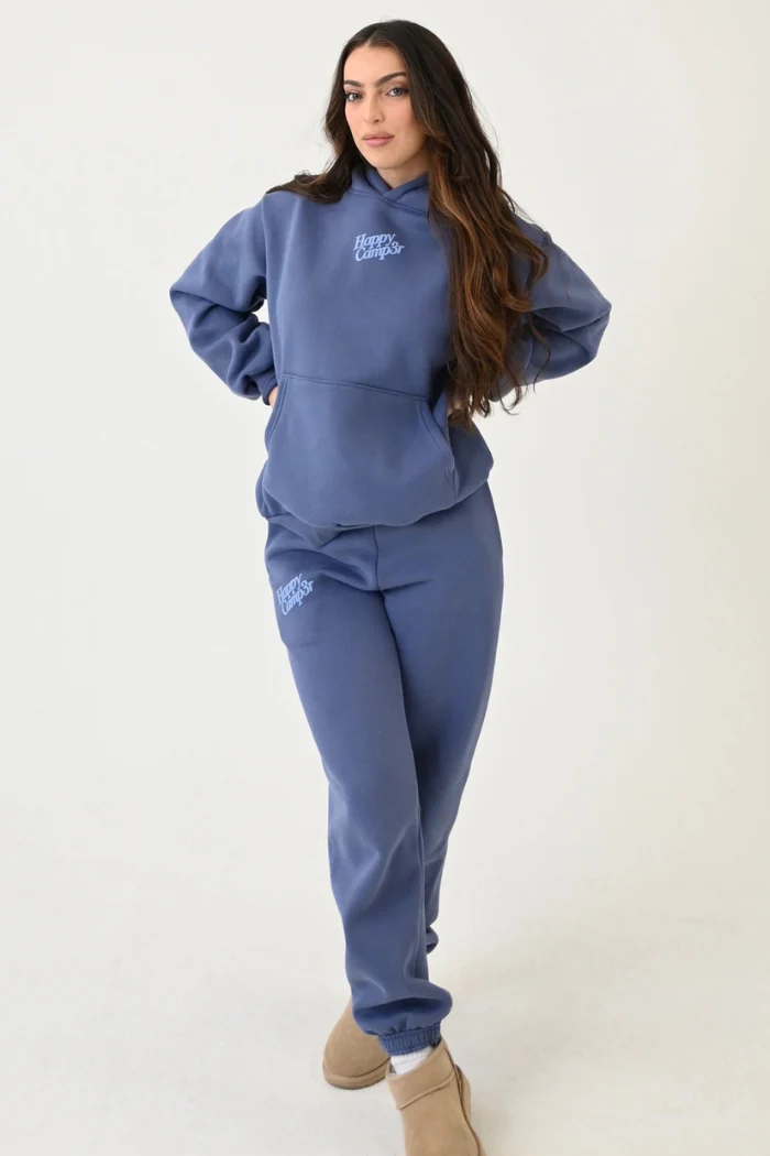 Happy Camp3r Puff Series Sweatpants - Vintage Blue - Image 2