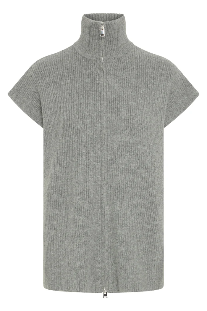 IHDucie Zip Front Sweater Vest - Image 6