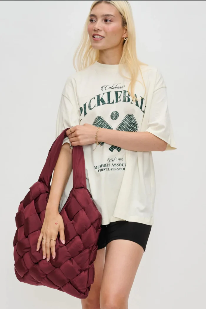 Illumine Tote - Burgundy - Image 3