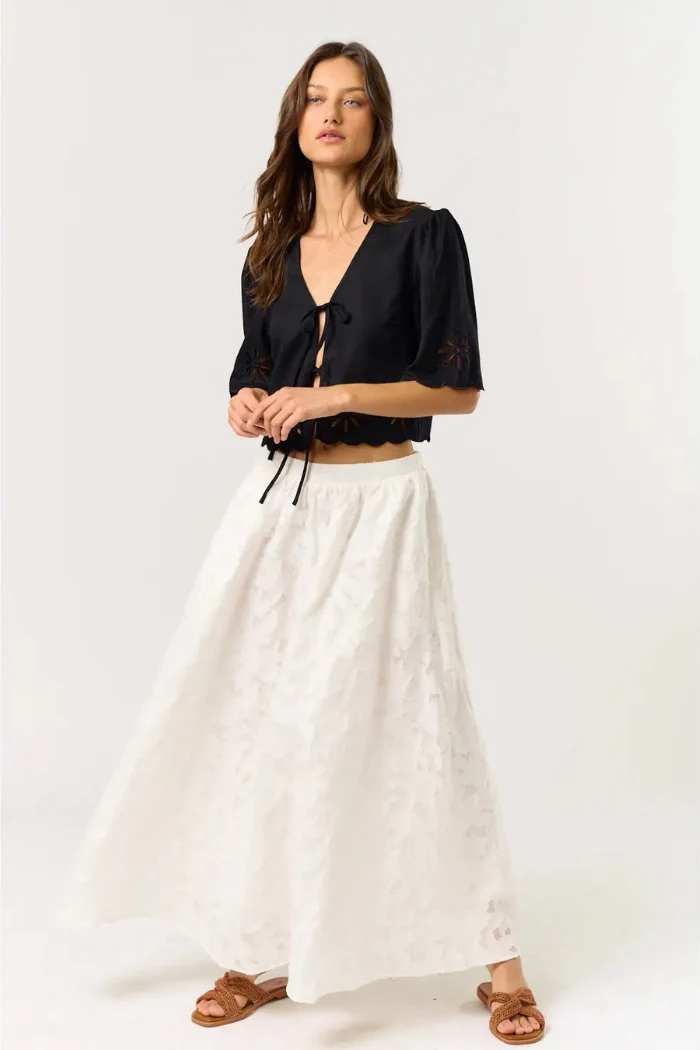 Jacquard Maxi Skirt