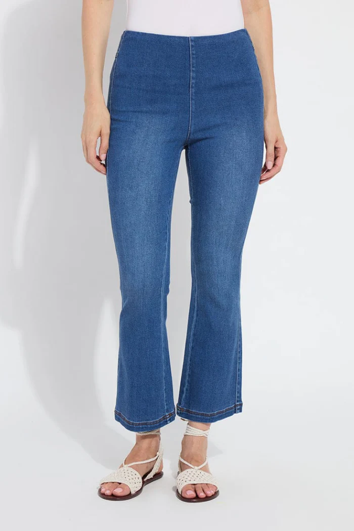 Jade Stretch Tencel Denim Flare - Image 2