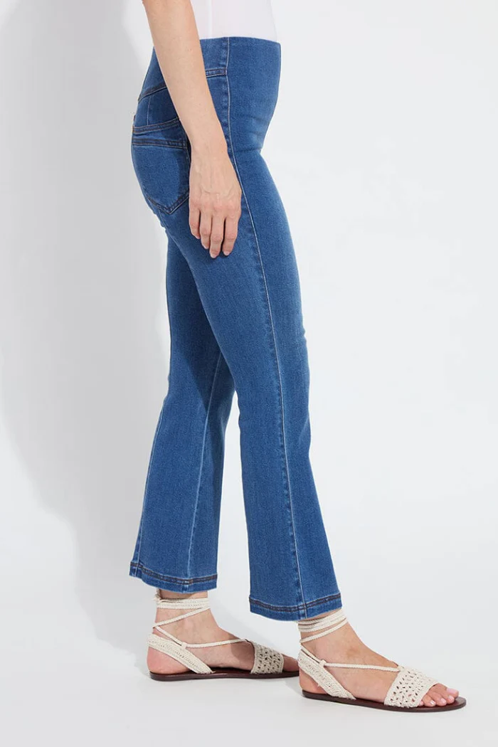 Jade Stretch Tencel Denim Flare - Image 3