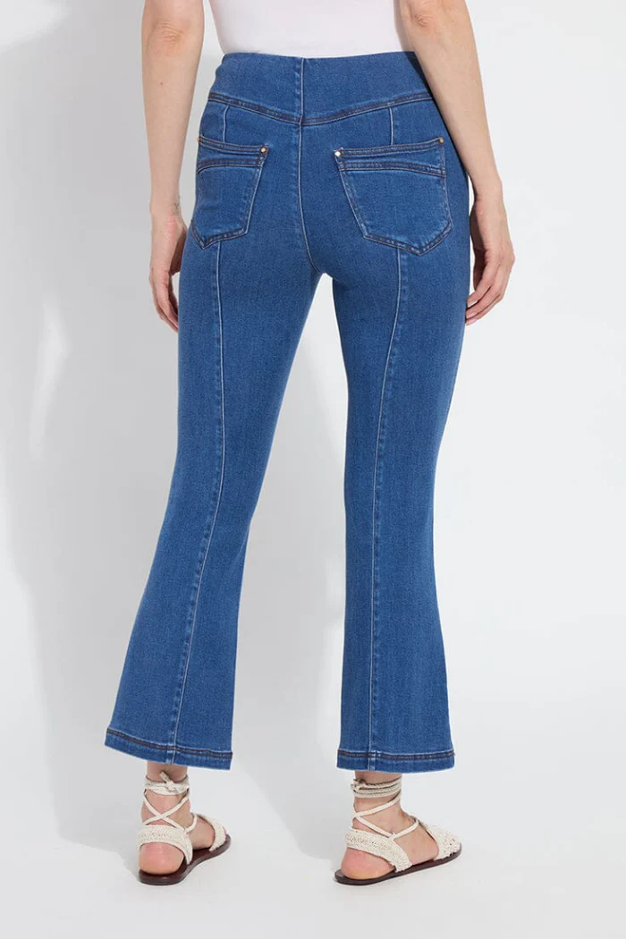 Jade Stretch Tencel Denim Flare - Image 4