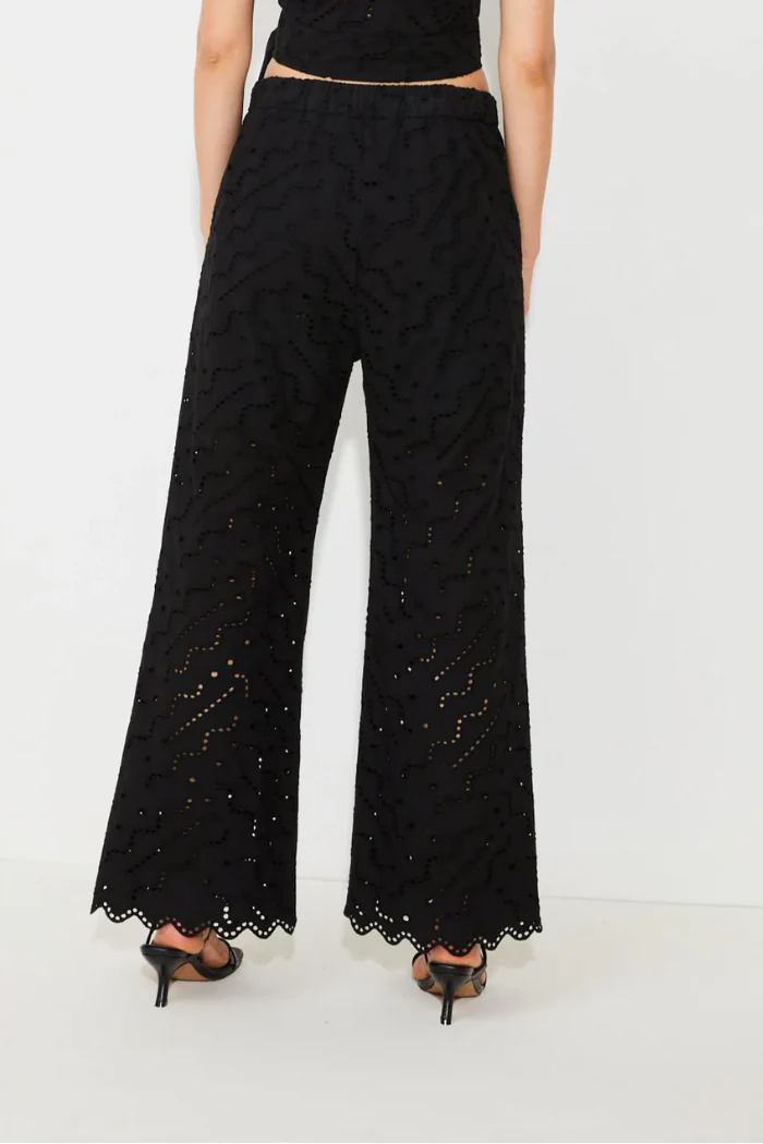 Jane Eyelet Trousers - Image 3