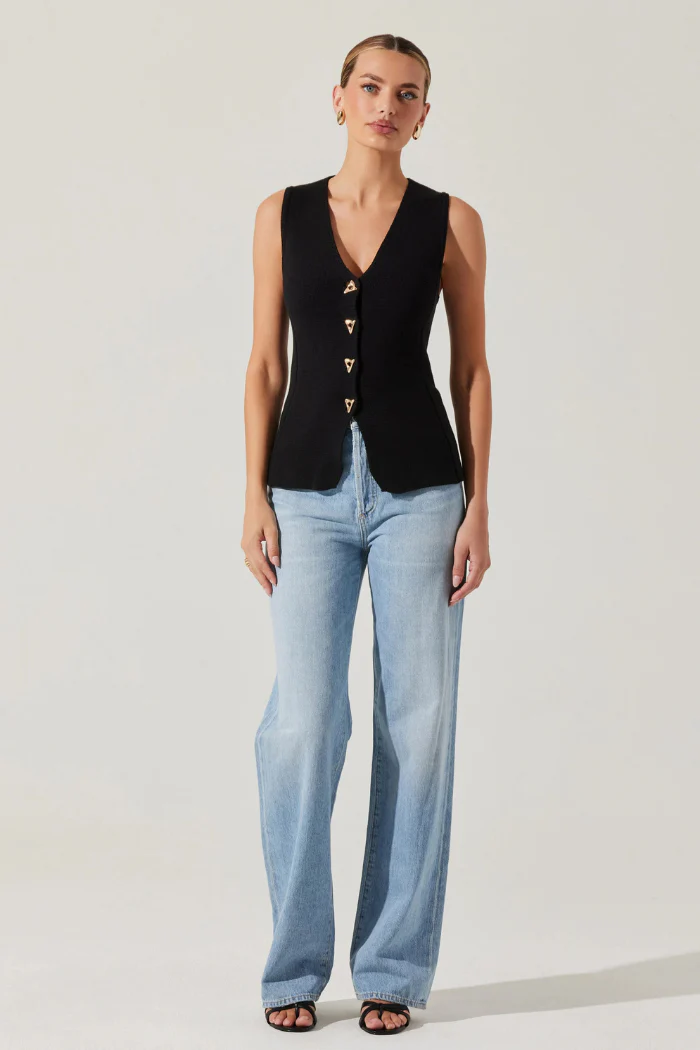 Jayce V-Neck Sweater Vest - Image 6