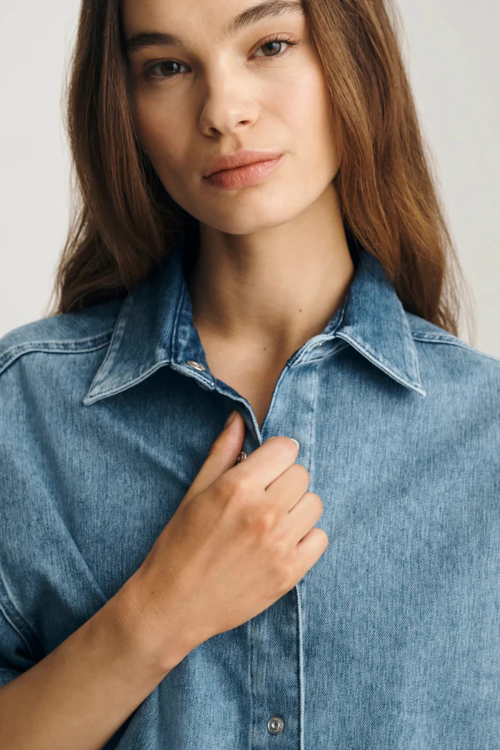 Jessie Denim Shirt - Image 3