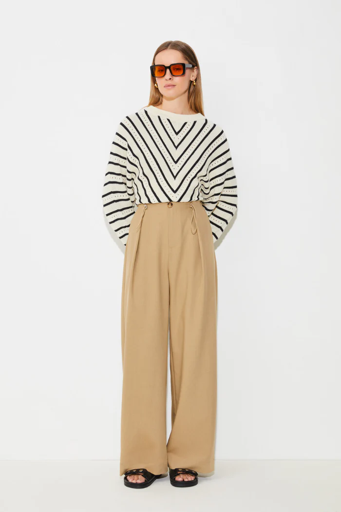Jilian Fluid Drawstring Wide Leg Pants