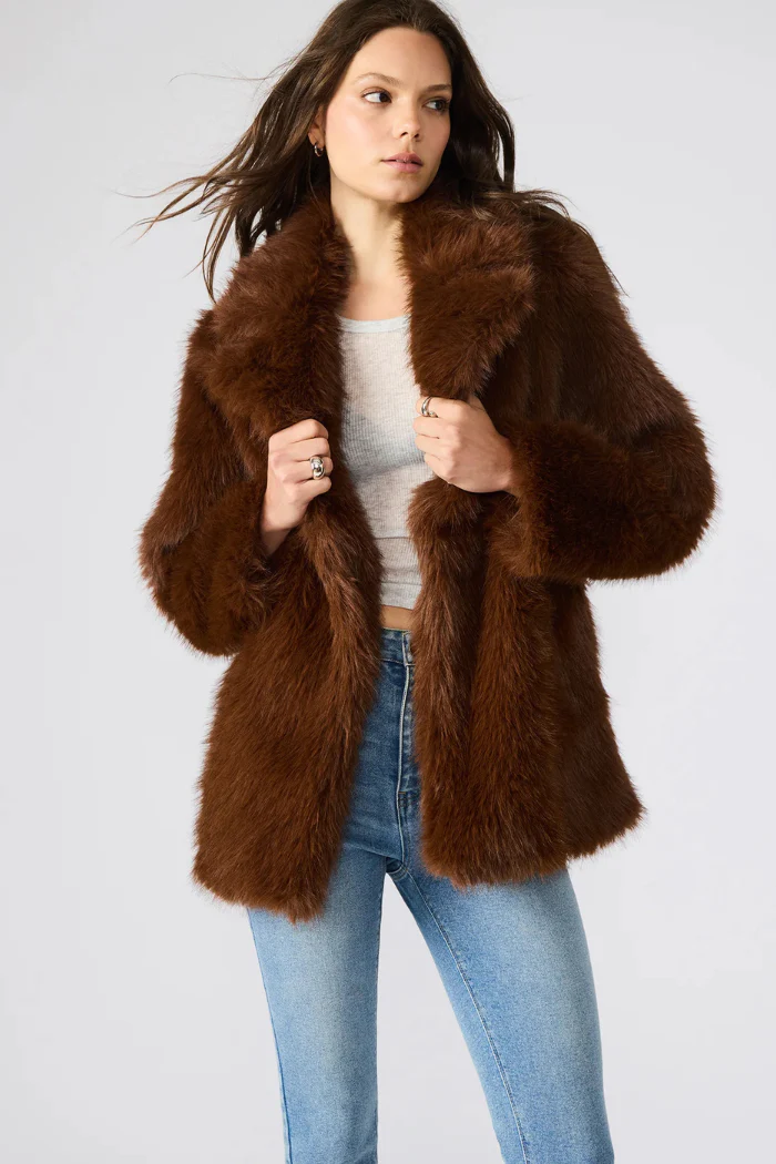 Kindra Coat - Brown