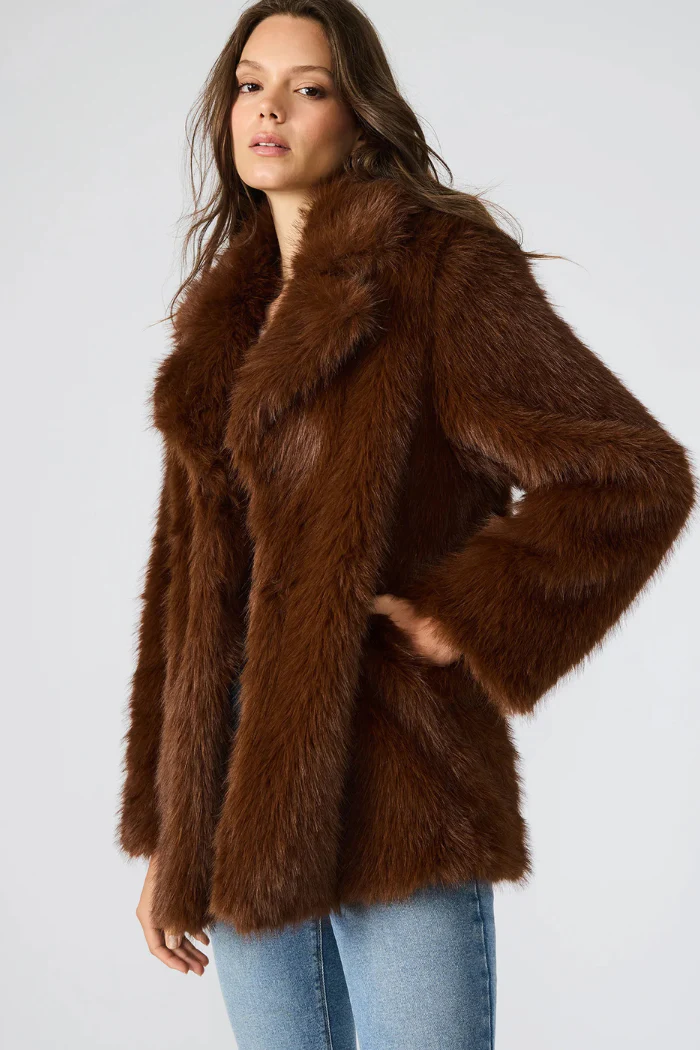 Kindra Coat - Brown - Image 2