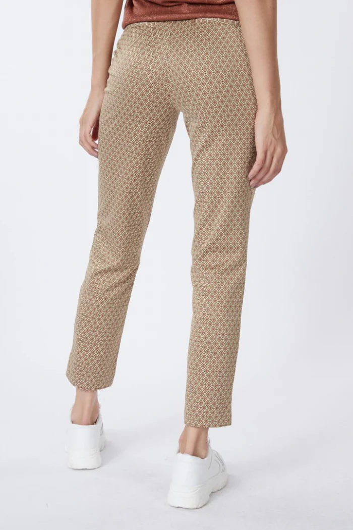 Knitted Diamond Trousers - Image 2