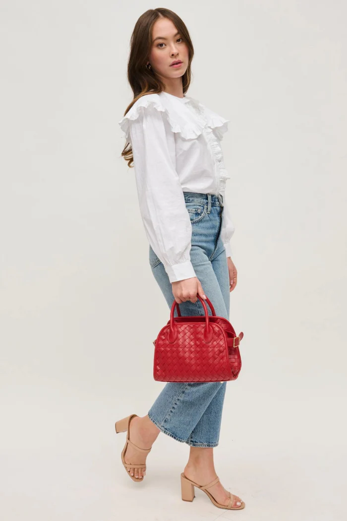 Kristie Crossbody - Red - Image 3