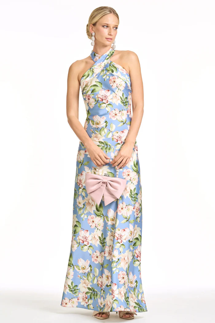 Laurant Gown - Twilight Camellias - Image 5
