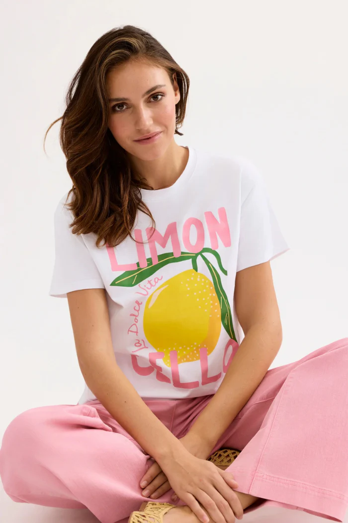 Lennon Lemon Printed T-Shirt