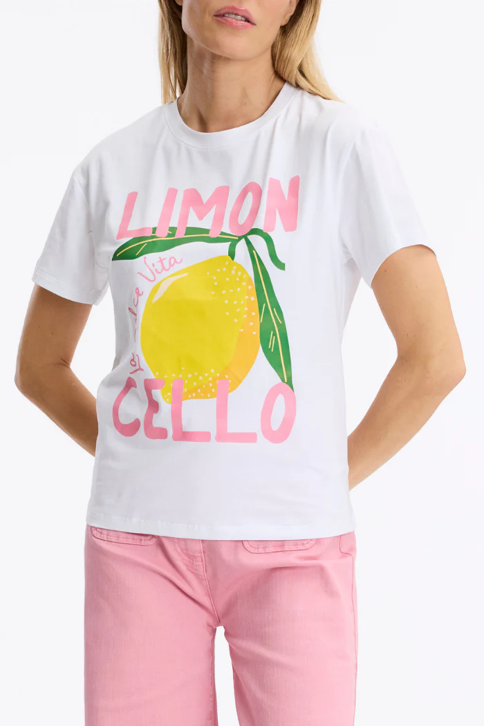 Lennon Lemon Printed T-Shirt - Image 5