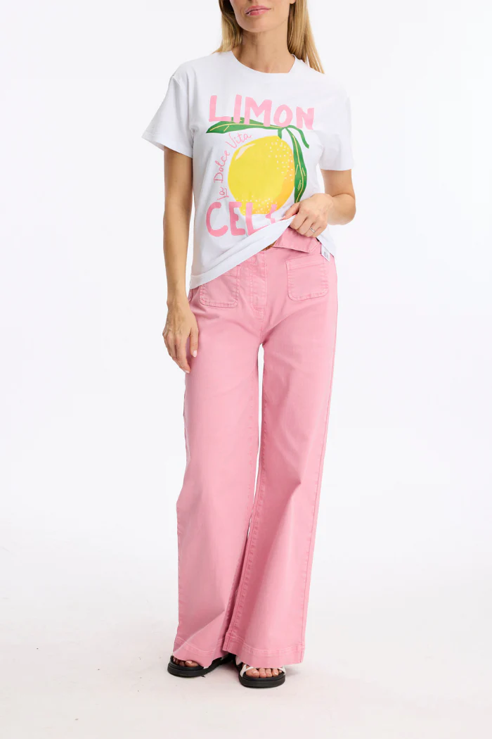 Lennon Lemon Printed T-Shirt - Image 6