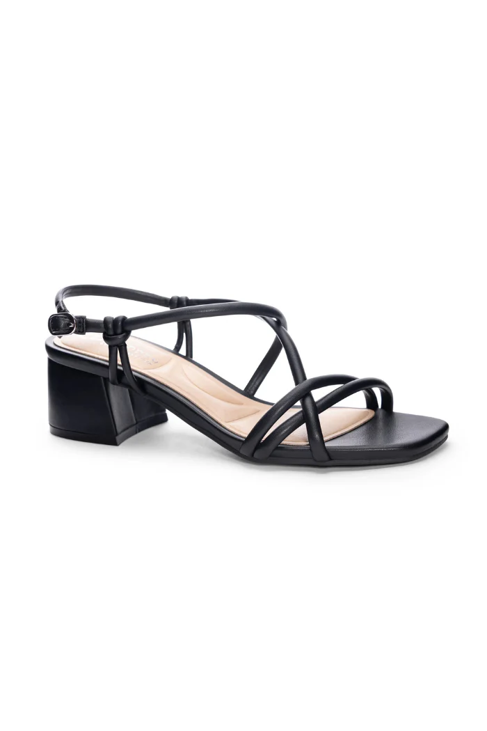 Lighten Sandal - Smooth Black
