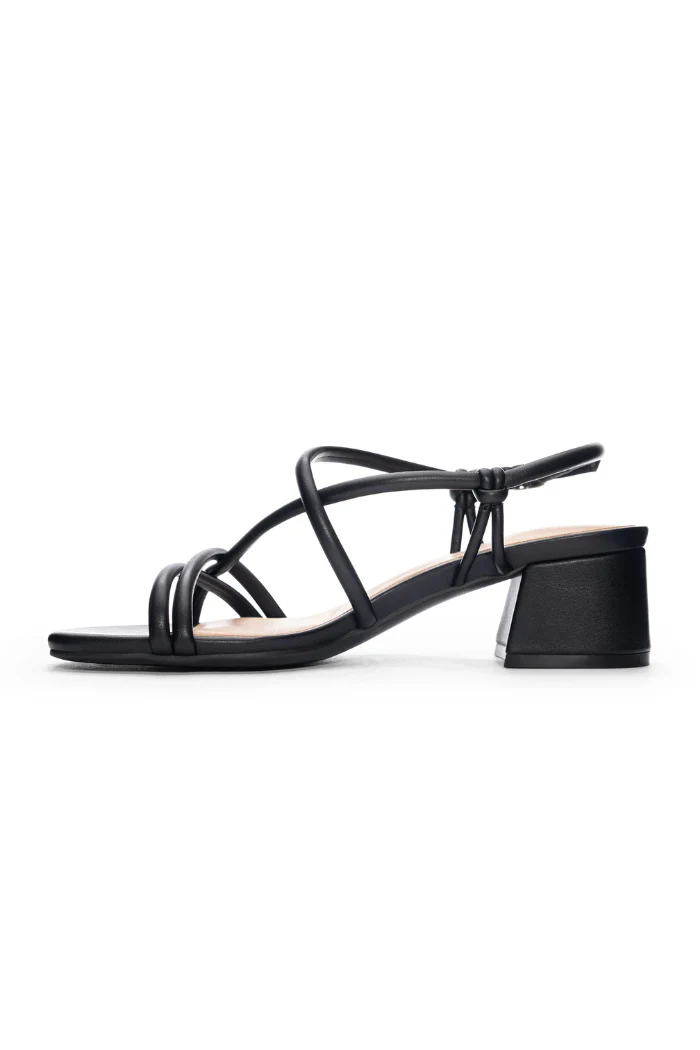 Lighten Sandal - Smooth Black - Image 4