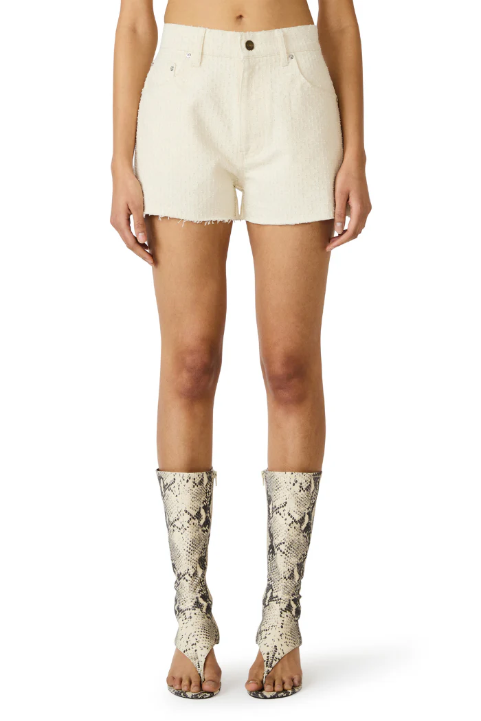 Lilien Short in Natural Denim - Image 2
